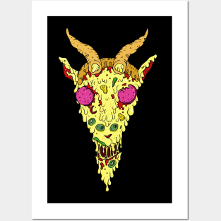 Pizza Goat Posters and Art